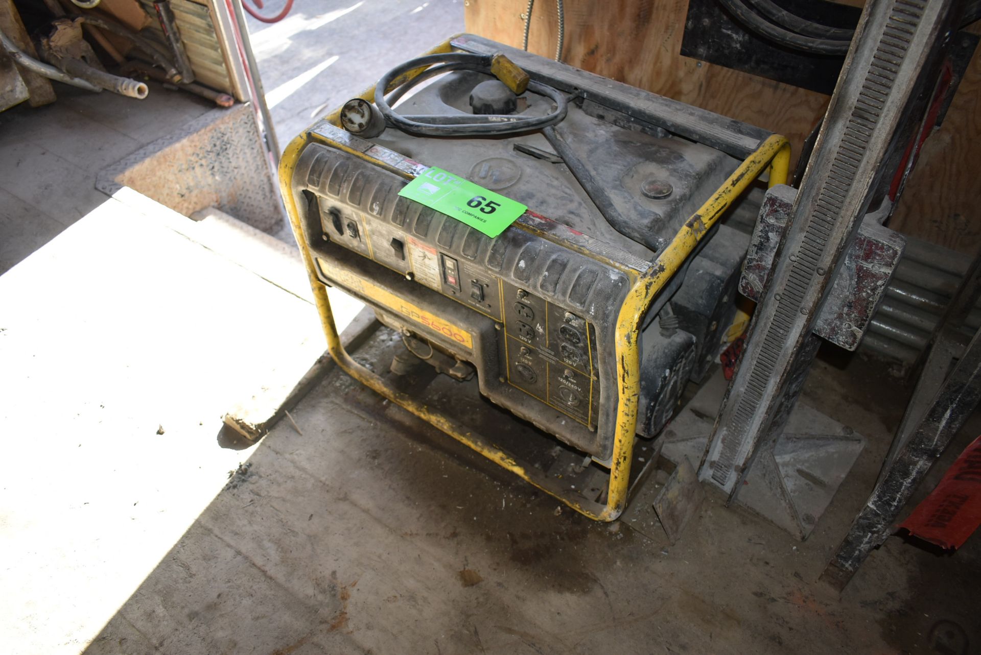 WACKER NEUSON GP5600 PORTABLE GAS POWERED GENERATOR, S/N N/A - Image 2 of 4