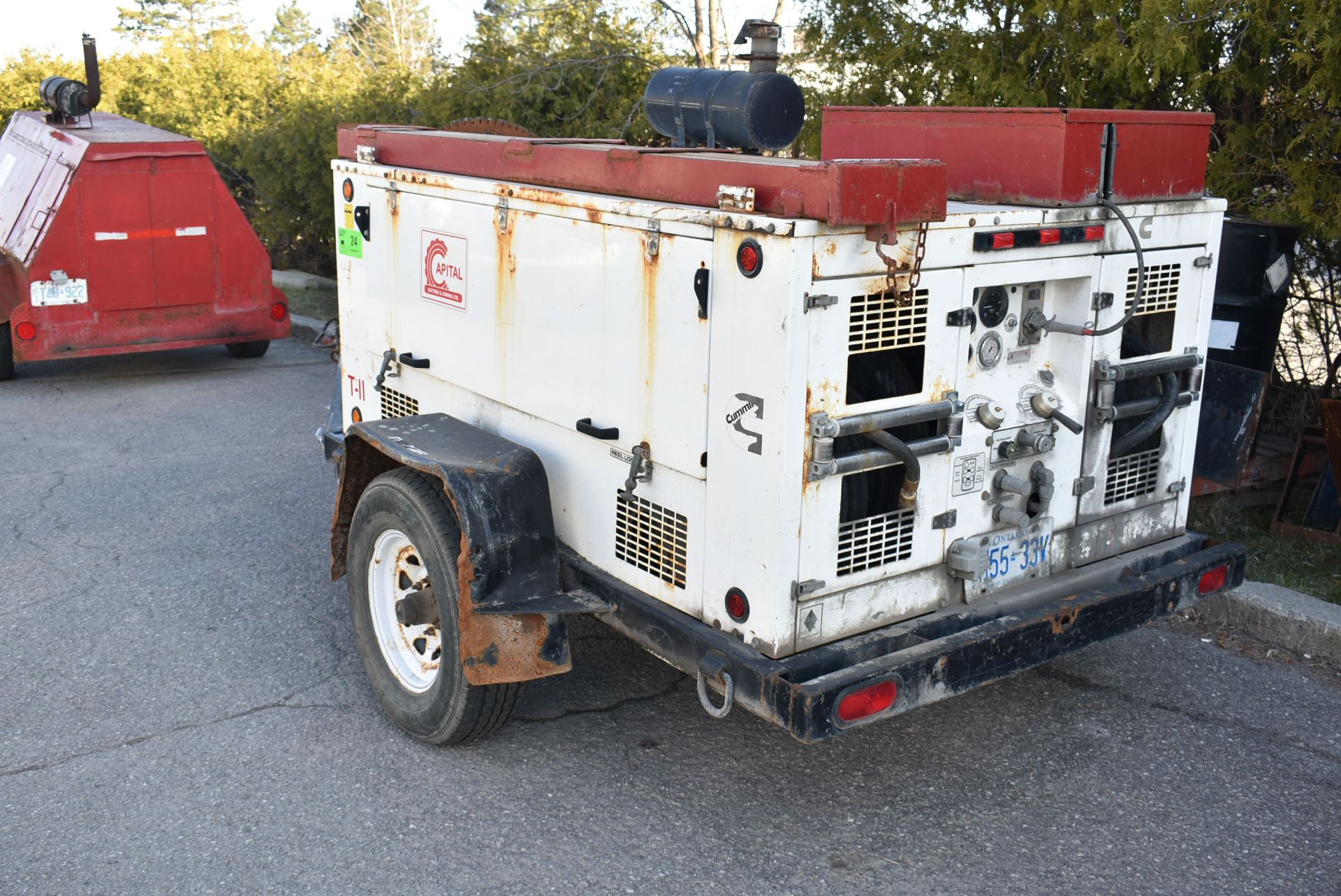 DIAMOND PRODUCTS CORE BORE CB80DT DIESEL POWERED TOW-BEHIND HYDRAULIC POWER UNIT WITH 1,944 HOURS ( - Image 2 of 9