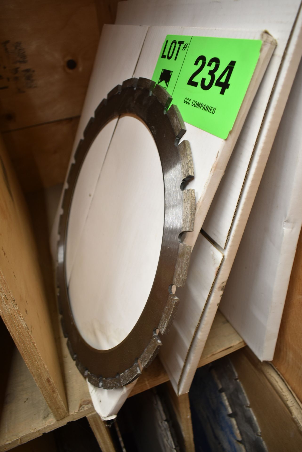 LOT/ DIAMOND SAW BLADES (NEW IN BOX) - Image 2 of 2