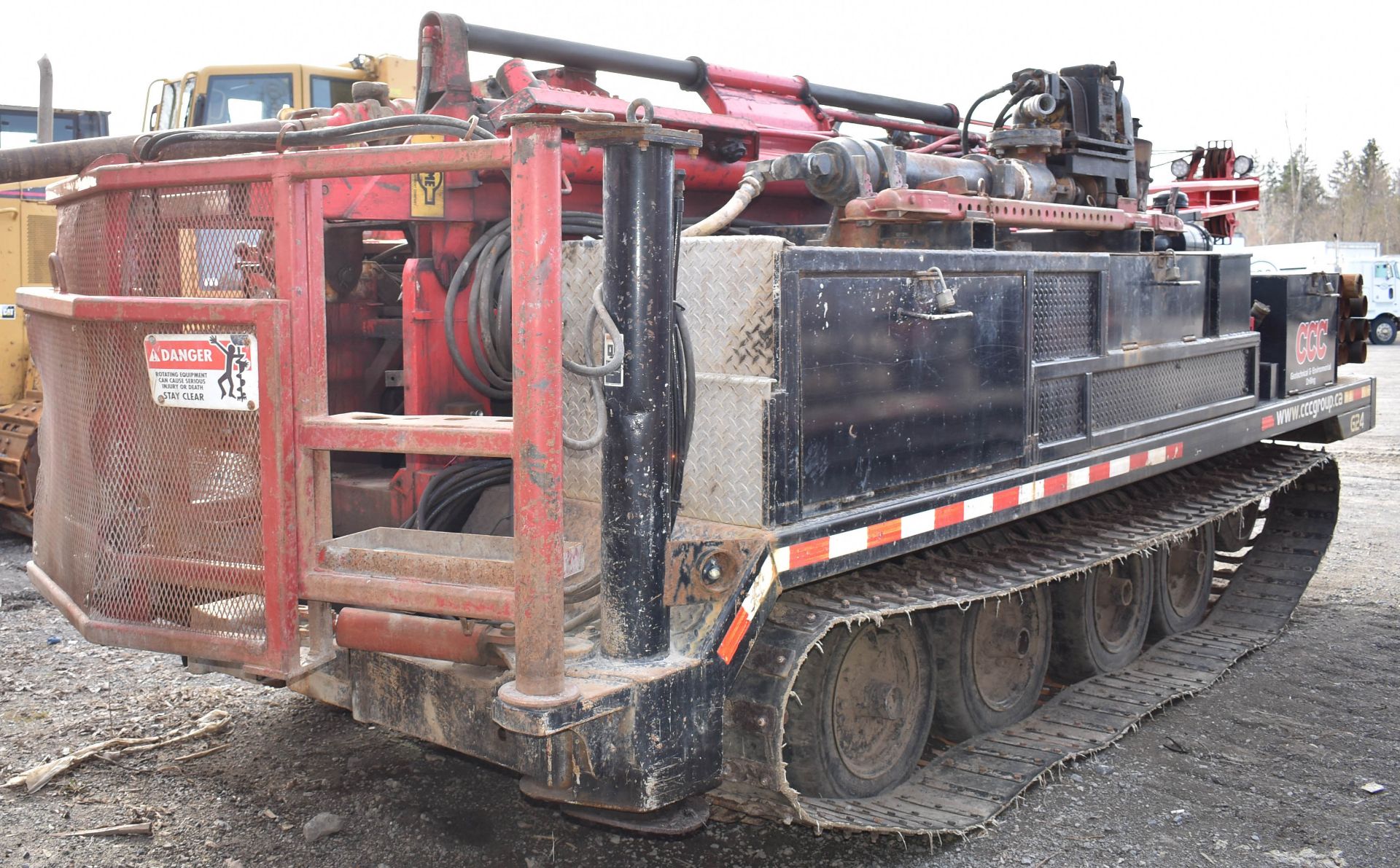 CENTRAL MINE EQUIPMENT MODEL CME 850 TRACK CARRIER MOUNTED DRILL RIG WITH OPEN OPERATOR STATION, - Image 12 of 15
