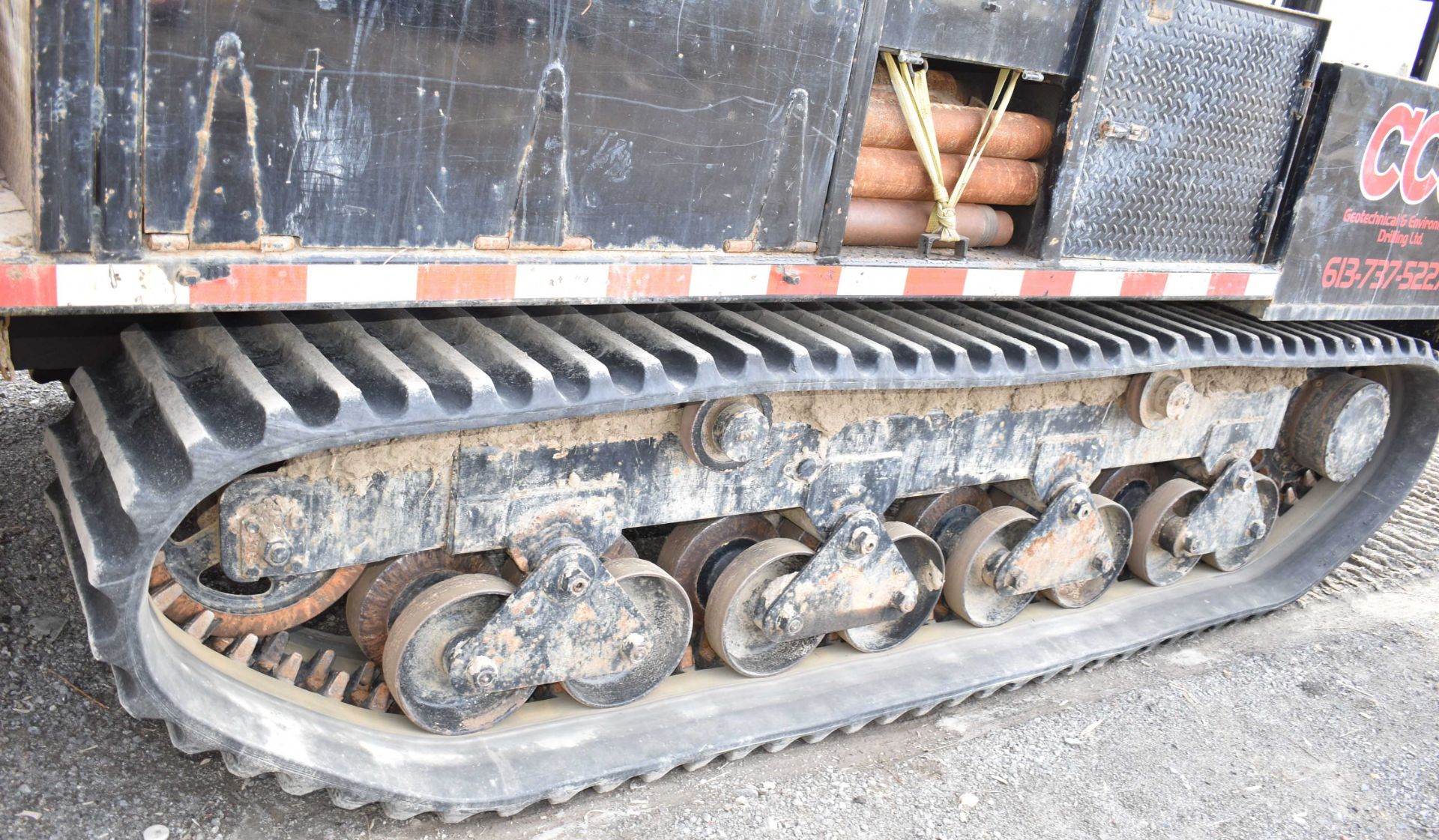 CENTRAL MINE EQUIPMENT MODEL CME 55 TRACK CARRIER MOUNTED DRILL RIG WITH OPEN OPERATOR STATION, - Image 8 of 17