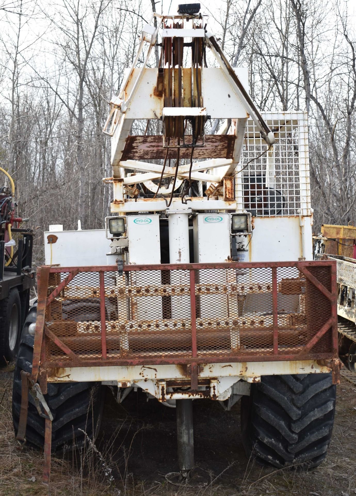 CENTRAL MINE EQUIPMENT MODEL CME 750 ATV RUBBER TIRE MOUNTED DRILL RIG WITH OPEN OPERATOR STATION, - Image 2 of 16