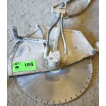 MFG UNKNOWN 24" HYDRAULIC CONCRETE SAW, S/N N/A