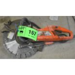 HUSQVARNA K3000 ELECTRIC POWERED QUICK CUT SAW, S/N N/A