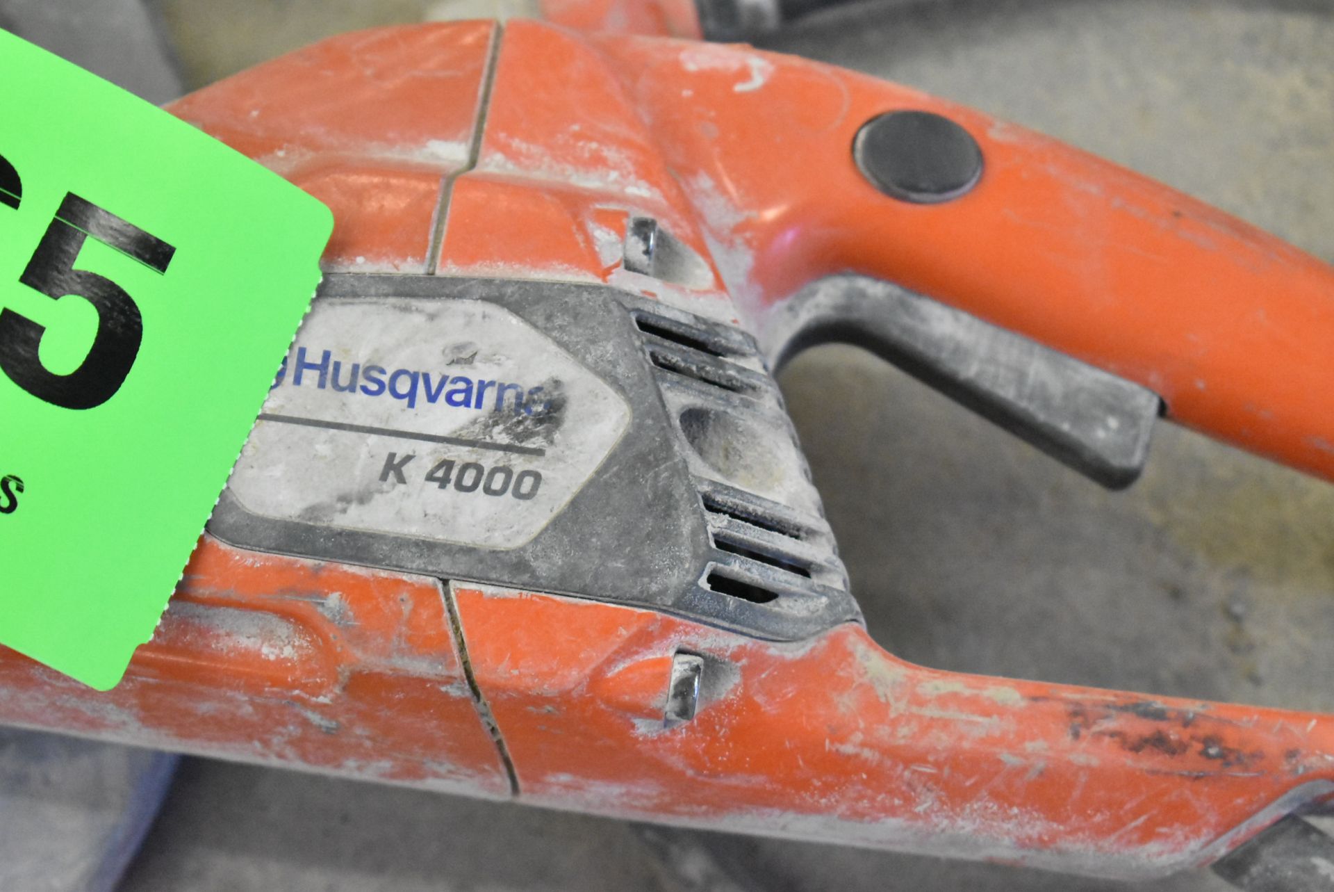 HUSQVARNA K4000 HYDRAULIC POWERED QUICK CUT SAW, S/N N/A - Image 2 of 2