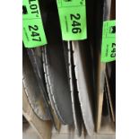 LOT/ 36" DIAMOND SAW BLADES