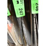 LOT/ 30-1/2" DIAMOND SAW BLADES