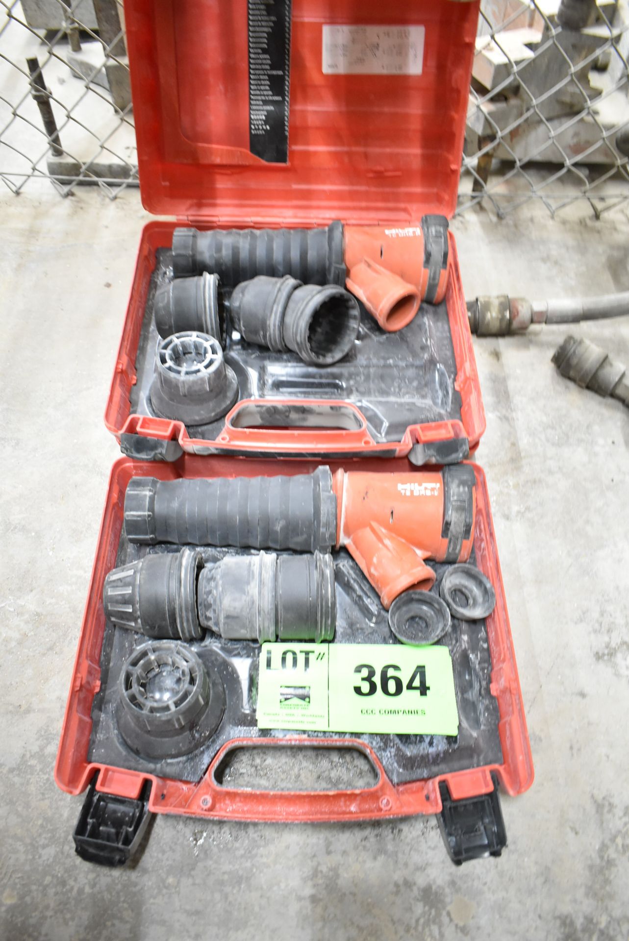 LOT/ (2) HILTI TE DRS-B DUST REMOVAL SYSTEMS