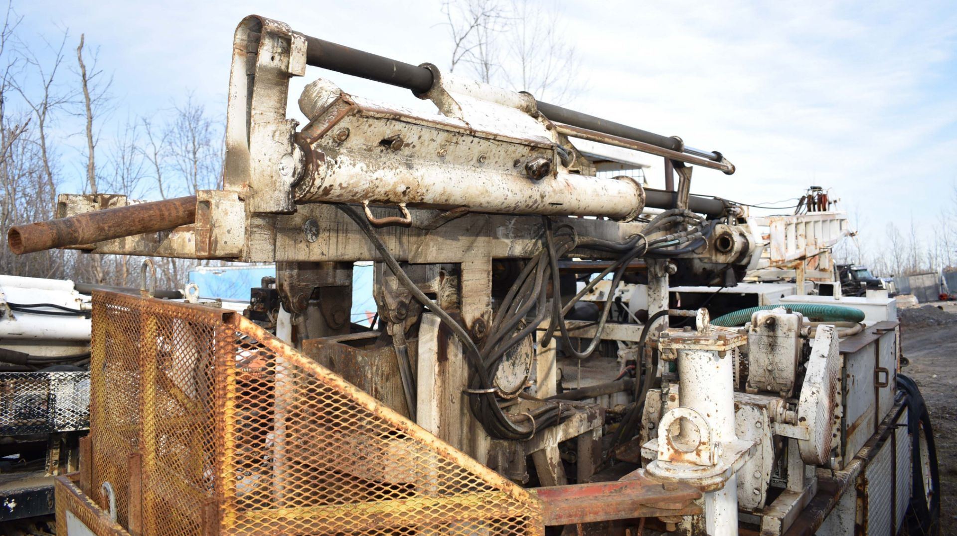 CENTRAL MINE EQUIPMENT MODEL CME 750 ATV RUBBER TIRE MOUNTED DRILL RIG WITH OPEN OPERATOR STATION, - Image 7 of 16