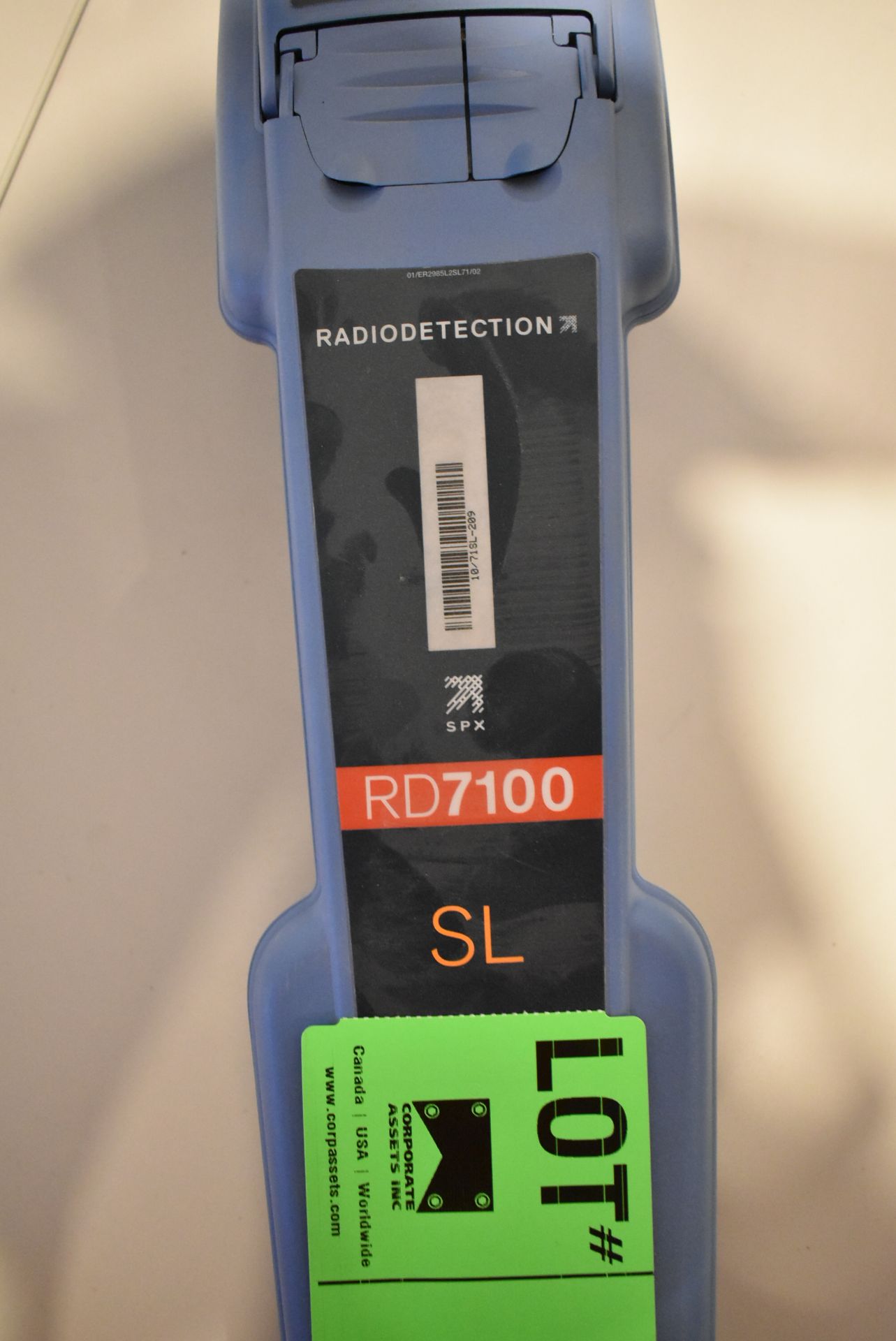 SPX RD7100 SL CABLE & PIPE LOCATOR, S/N: 10/71SL-209 - Image 3 of 4