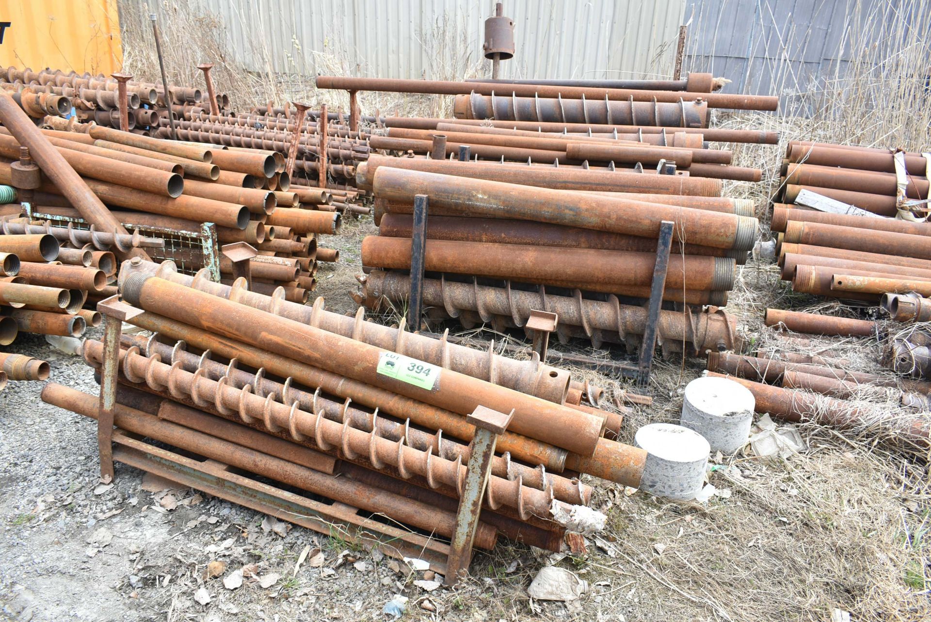 LOT/ AUGERS WITH CASINGS