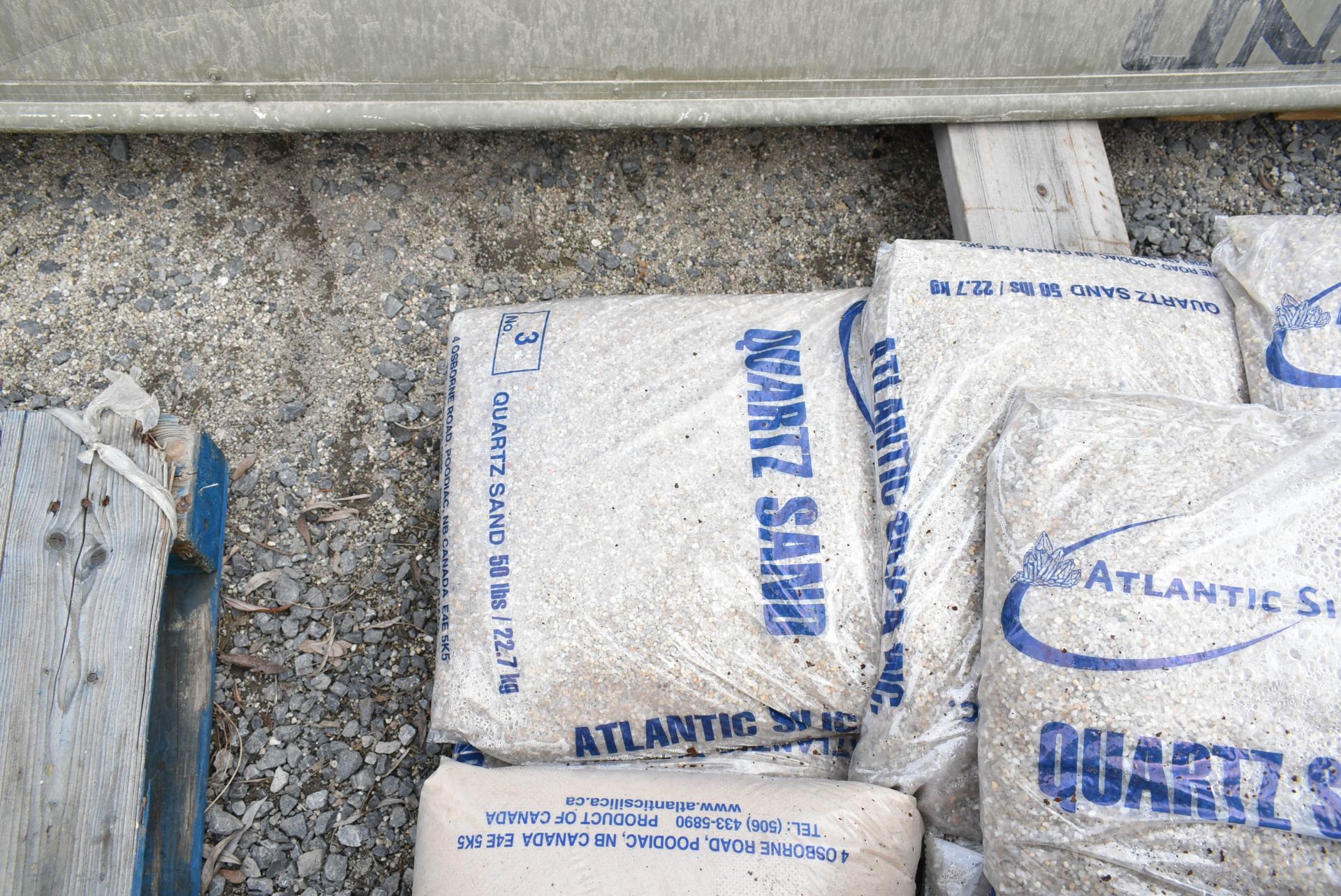 LOT/ SKID OF QUARTZ SAND - Image 3 of 3