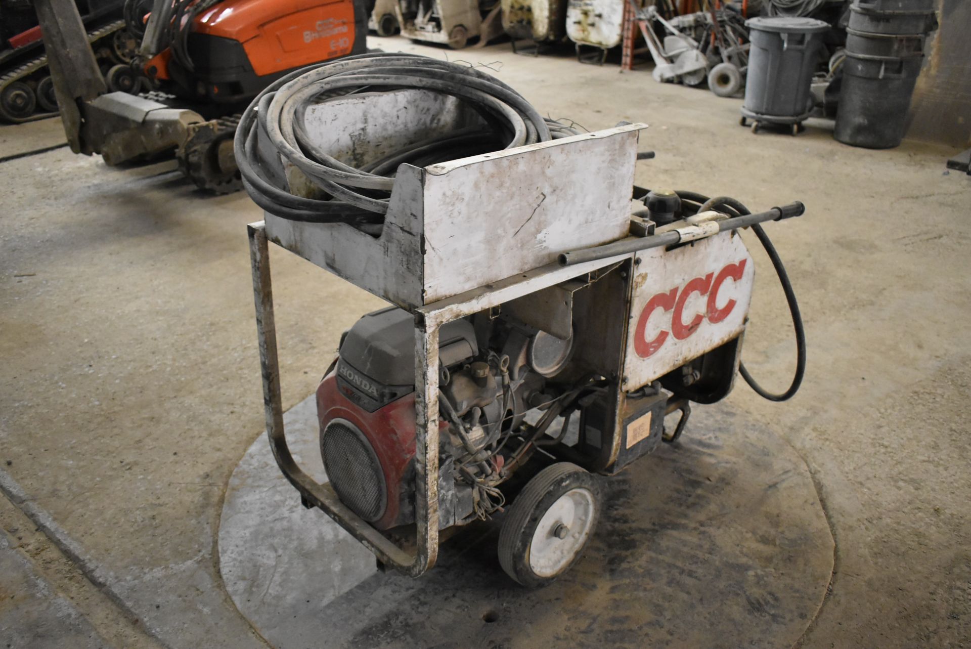 DIAMOND PRODUCTS CORE BORE CB21 PORTABLE HYDRAULIC POWER UNIT WITH HONDA GX660 GASOLINE ENGINE, S/N: - Image 3 of 6