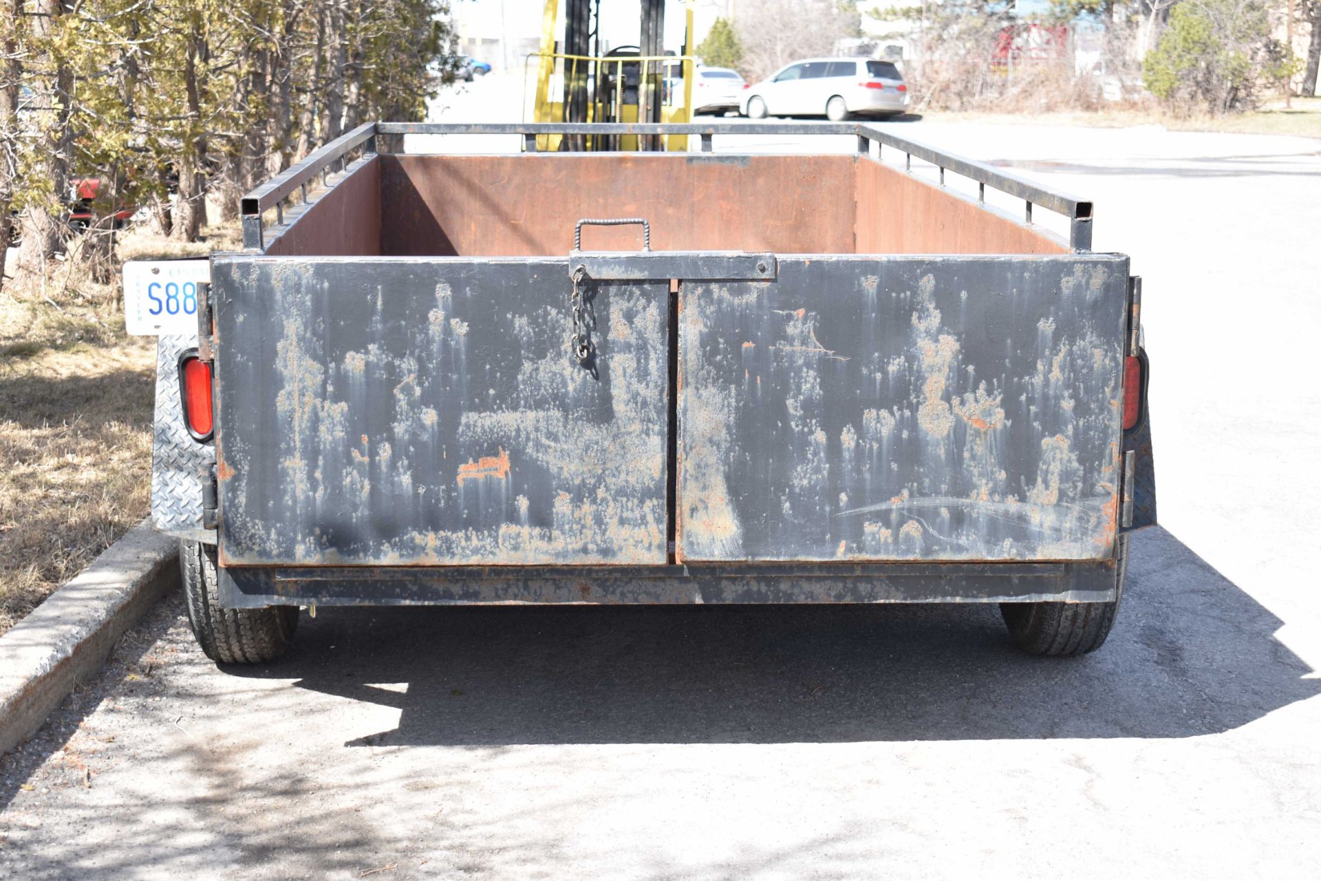 MFG UNKNOWN (2010) 8' TANDEM AXEL UTILITY TRAILER, VIN: 313466345 (UNIT T-07) - Image 11 of 16