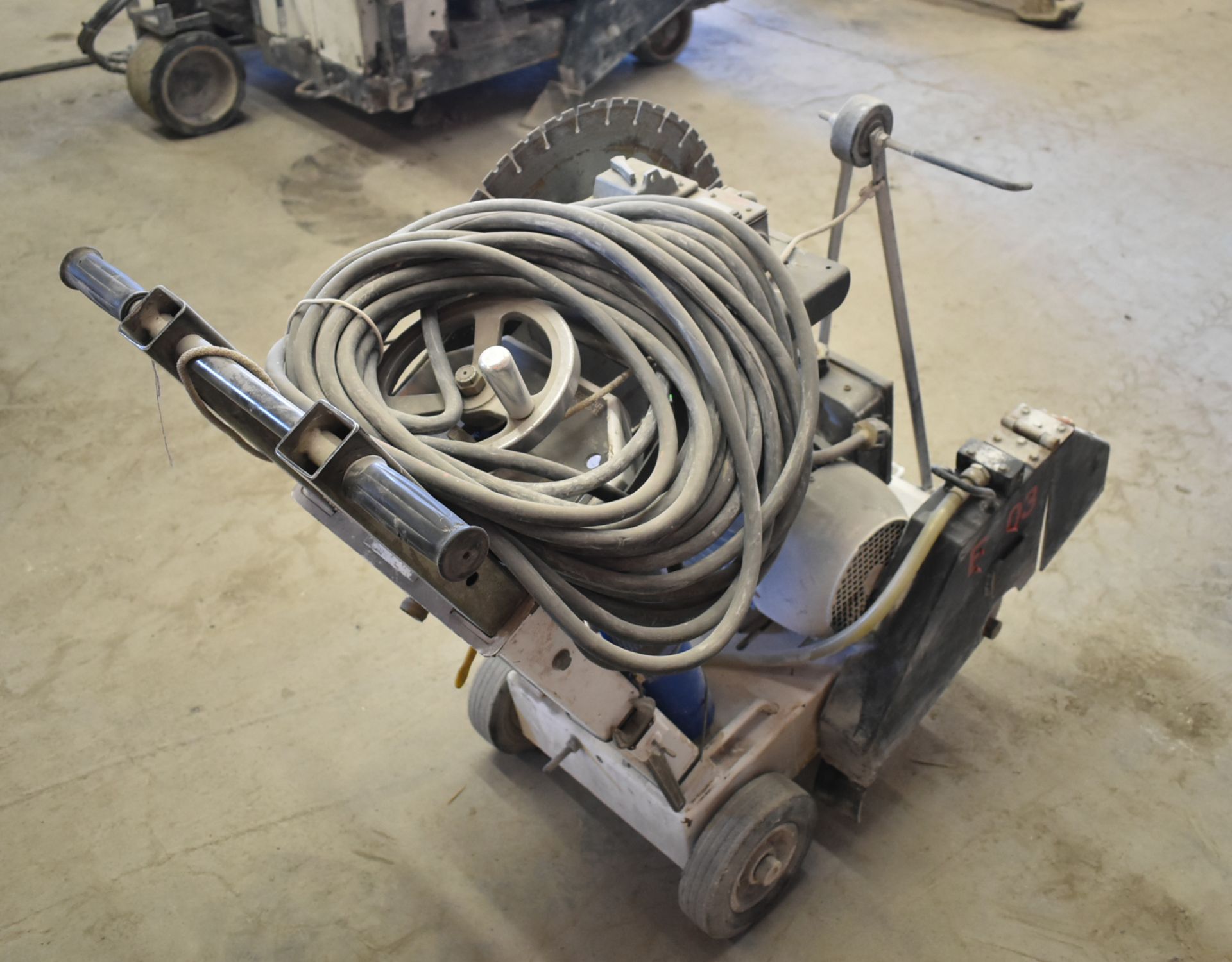 CORE CUT CC1300 18" ELECTRIC POWERED WALK BEHIND CONCRETE SAW, S/N N/A - Bild 3 aus 4