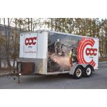 PULLRITE TANDEM AXEL ENCLOSED UTILITY TRAILER WITH RAMPS, VIN: 2L9EA14T5HL068117 (UNIT T-15)