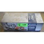 HUSQVARNA POWER CUTTER K4000 ELECTRIC QUICK CUT SAW, S/N N/A (NEW IN BOX)