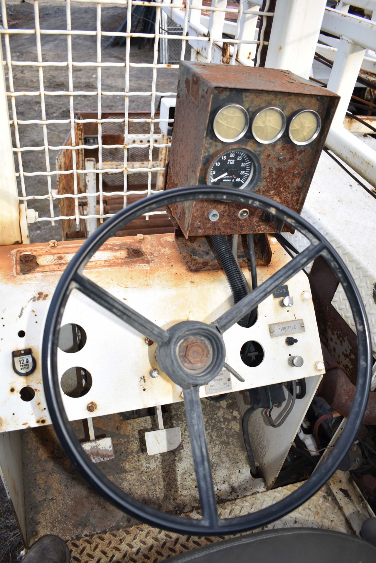 CENTRAL MINE EQUIPMENT MODEL CME 750 ATV RUBBER TIRE MOUNTED DRILL RIG WITH OPEN OPERATOR STATION, - Image 16 of 16