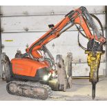 HUSQVARNA (2018) DXR 300 REMOTE CONTROL DEMOLITION ROBOT WITH 17' MAX VERTICAL REACH, 16' MAX