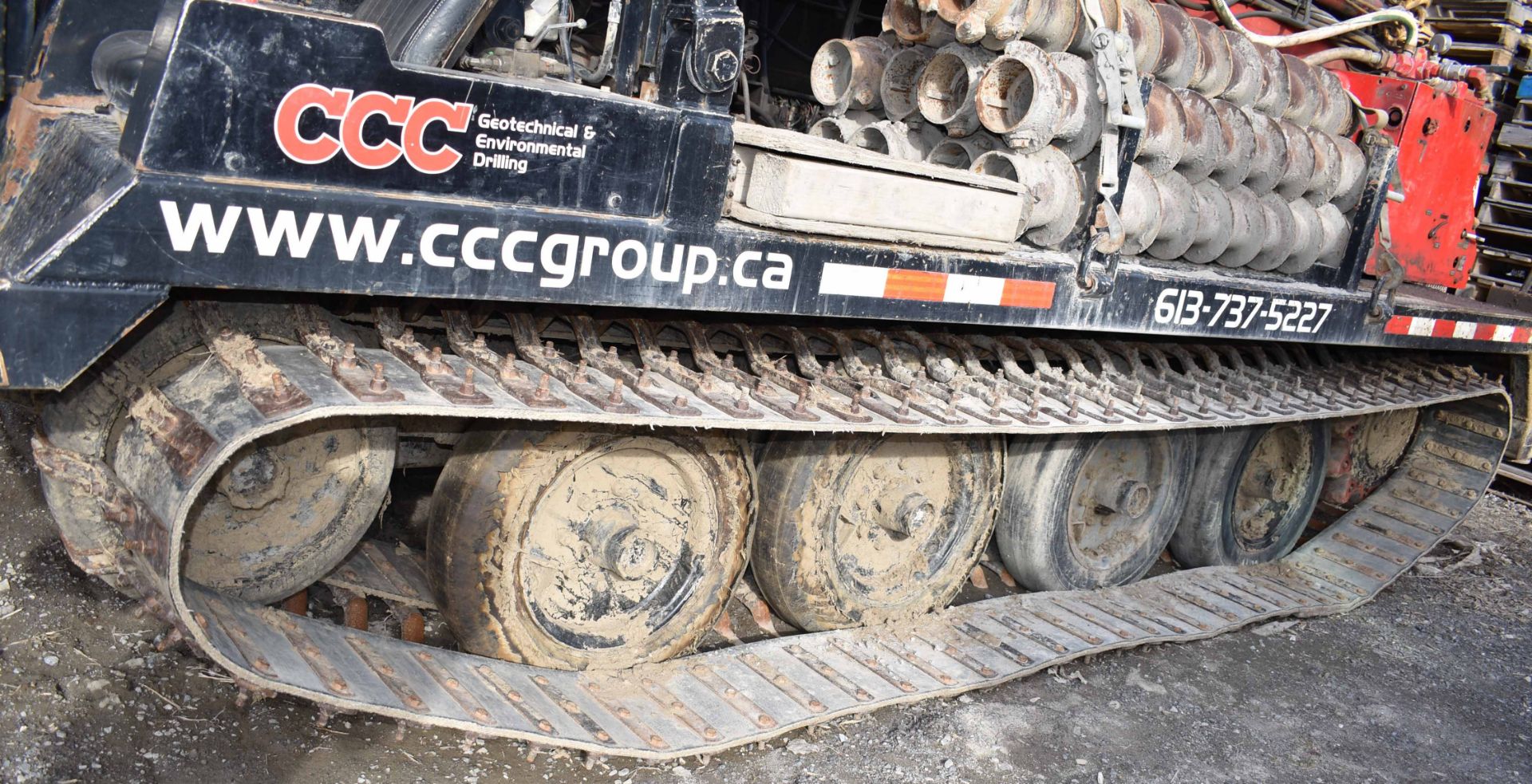 CENTRAL MINE EQUIPMENT MODEL CME 850 TRACK CARRIER MOUNTED DRILL RIG WITH OPEN OPERATOR STATION, - Image 5 of 15