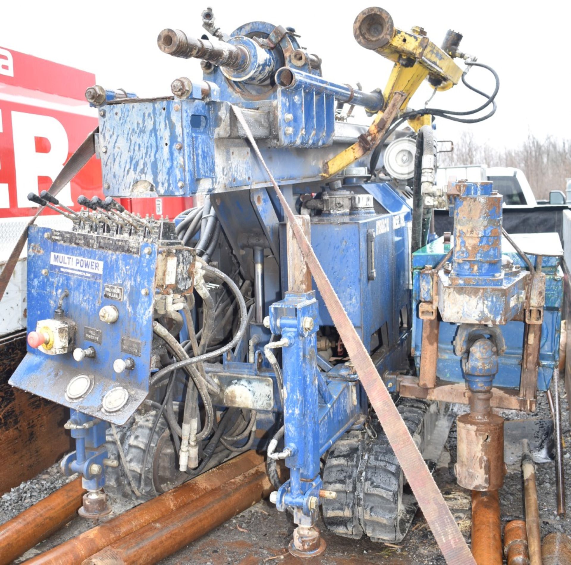 MULTI-POWER (2019) LAD TRACK CARRIER MOUNTED LIMITED ACCESS DRILL WITH KUBOTA DIESEL ENGINE WITH 959