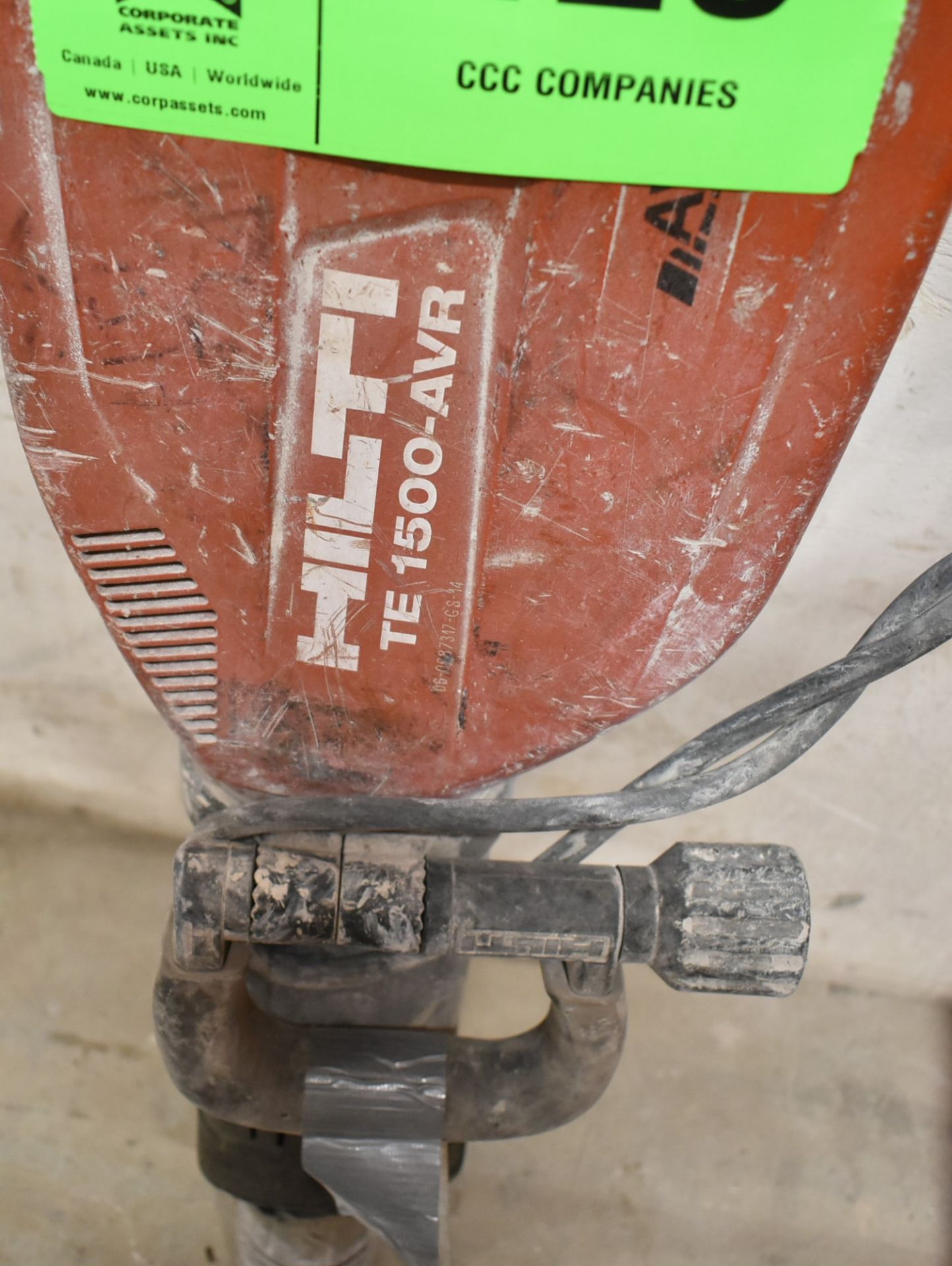 HILTI TE1500-AVR ELECTRIC JACK HAMMER, S/N N/A - Image 3 of 3