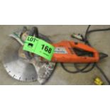 HUSQVARNA K3000 ELECTRIC POWERED QUICK CUT SAW, S/N N/A