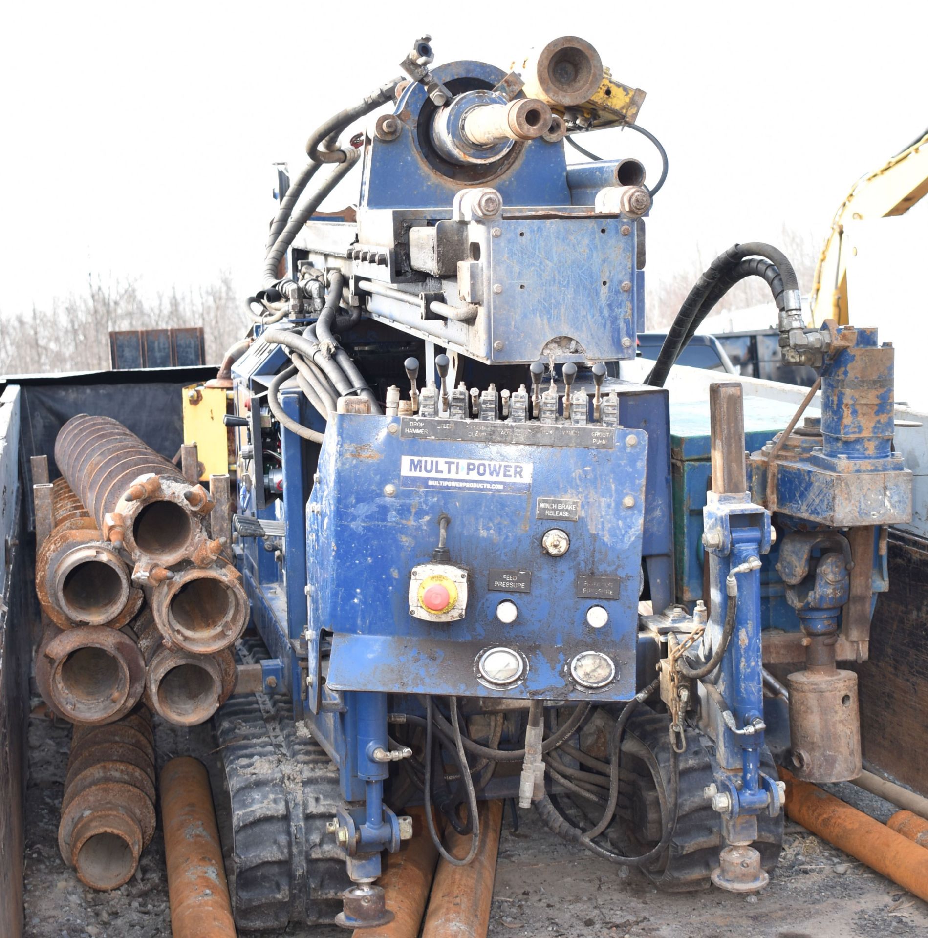 MULTI-POWER (2019) LAD TRACK CARRIER MOUNTED LIMITED ACCESS DRILL WITH KUBOTA DIESEL ENGINE WITH 959 - Image 2 of 11