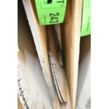 LOT/ 26-1/2" DIAMOND SAW BLADES