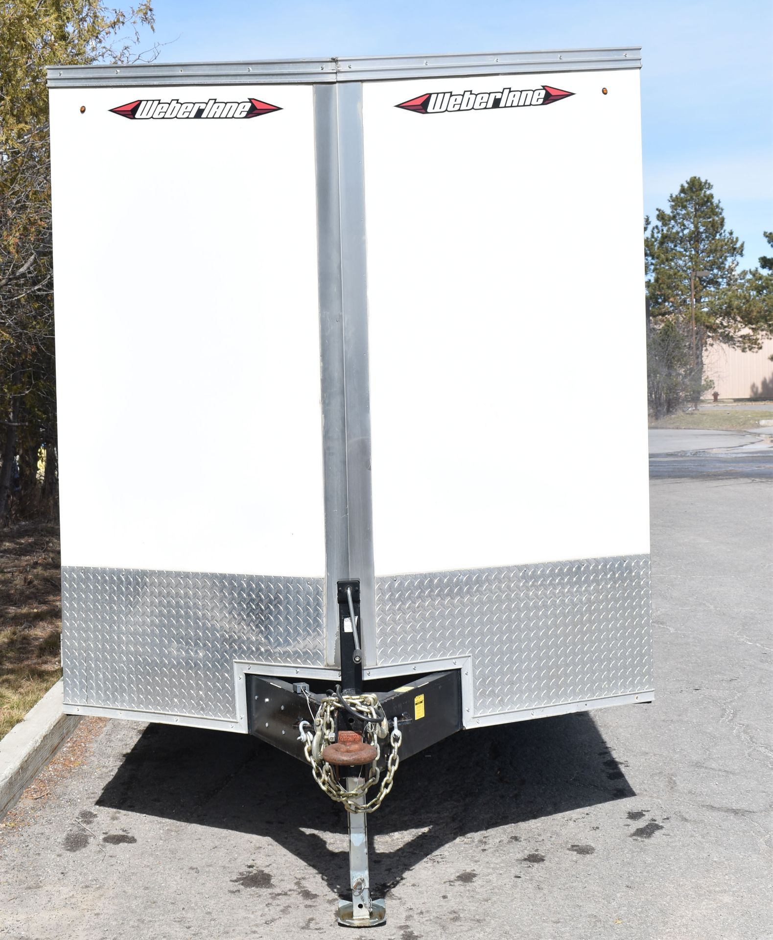 WEBERLANE (2020) W716CCTW TANDEM AXLE ENCLOSED UTILITY TRAILER WITH RAMPS, 15,652 LB GVWR, VIN: - Image 5 of 14