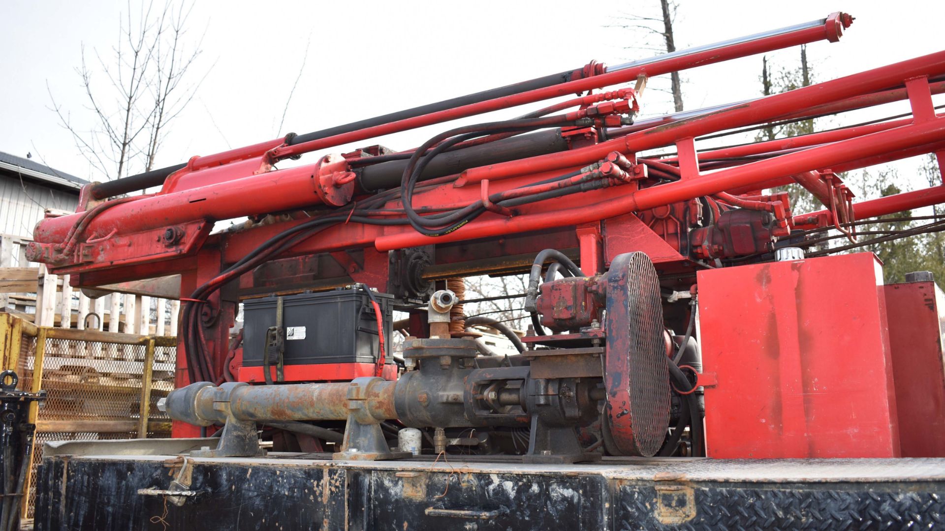 CENTRAL MINE EQUIPMENT MODEL CME 55 TRACK CARRIER MOUNTED DRILL RIG WITH OPEN OPERATOR STATION, - Image 10 of 17