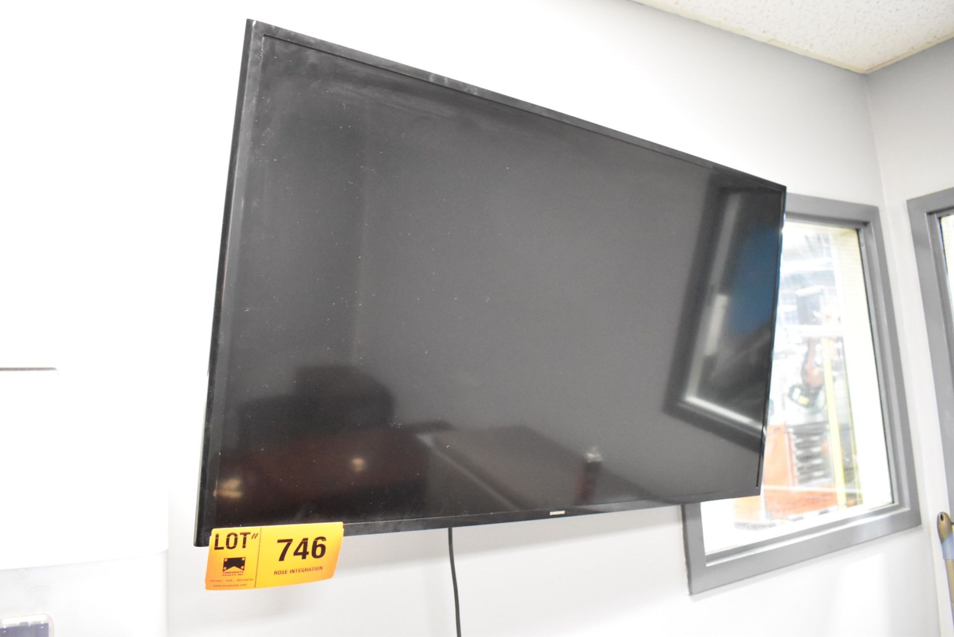 SAMSUNG 50" FLATSCREEN TV, S/N N/A