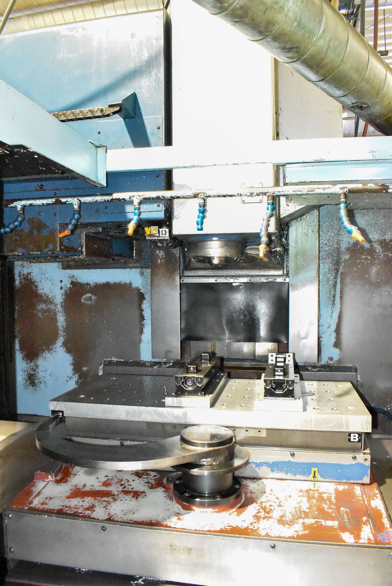 MATSUURA (2000) RA-4G TWIN-PALLET HIGH-SPEED CNC VERTICAL MACHINING CENTER WITH YASNAC J300M CNC - Image 2 of 13