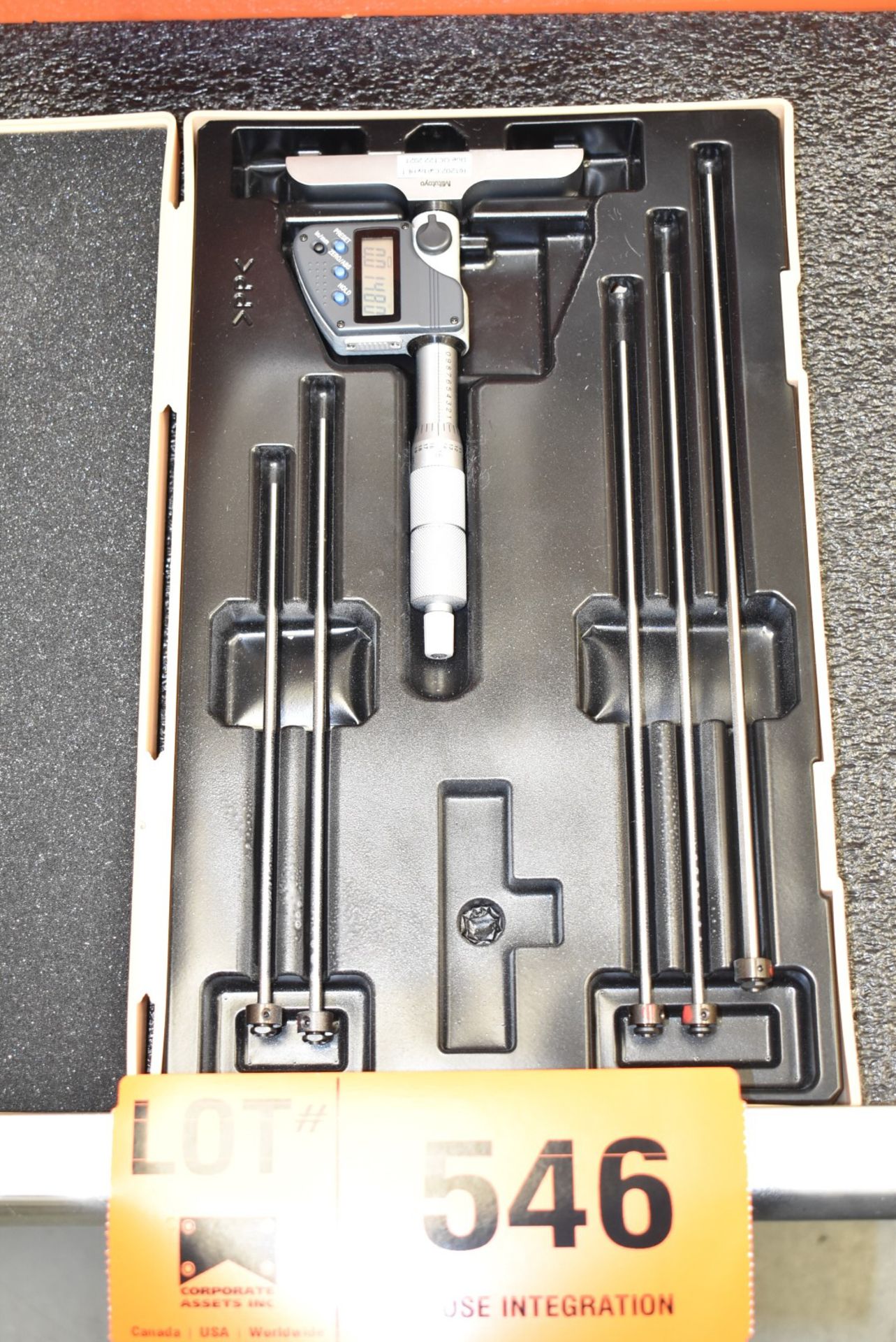 MITUTOYO DIGITAL DEPTH MICROMETER, S/N N/A