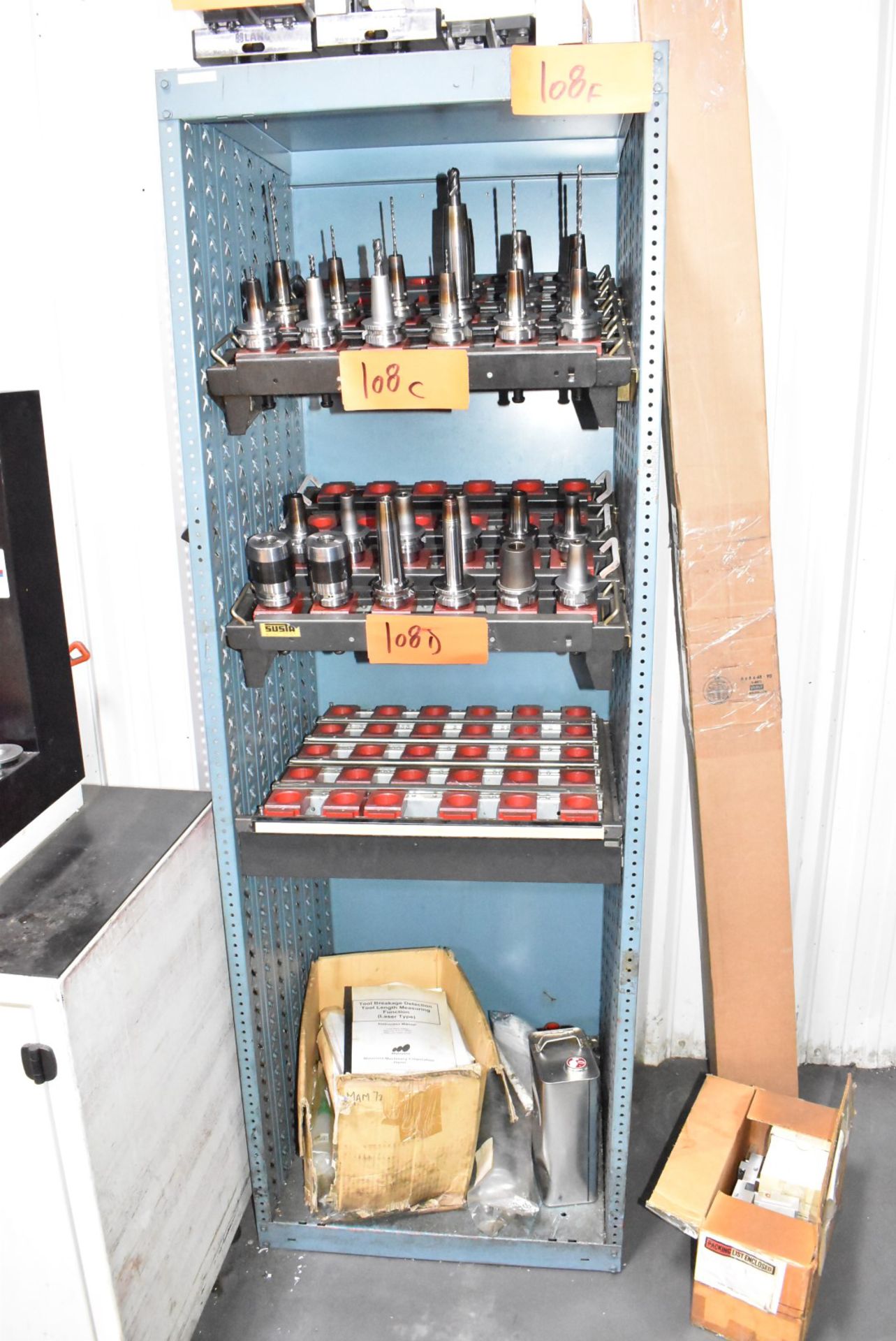 BT 40 TOOL STORAGE RACK, S/N N/A (NO CONTENTS - DELAYED DELIVERY)