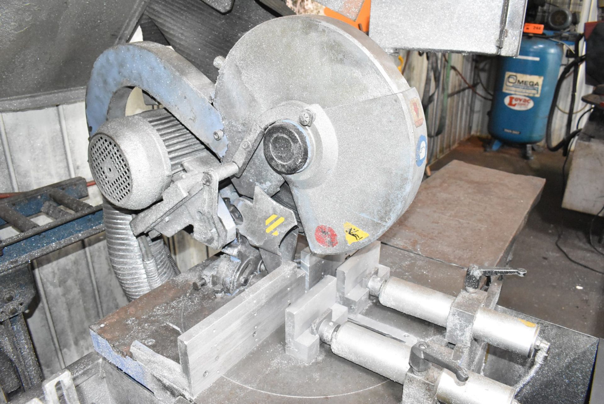 MEP COBRA 350AX AUTOMATIC ABRASIVE CUT OFF SAW, S/N 01953111 (CI) [RIGGING FEE FOR LOT #7 - $250 USD - Image 4 of 6