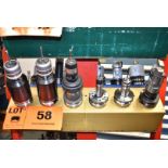 LOT/ (6) BT 40 TOOL HOLDERS