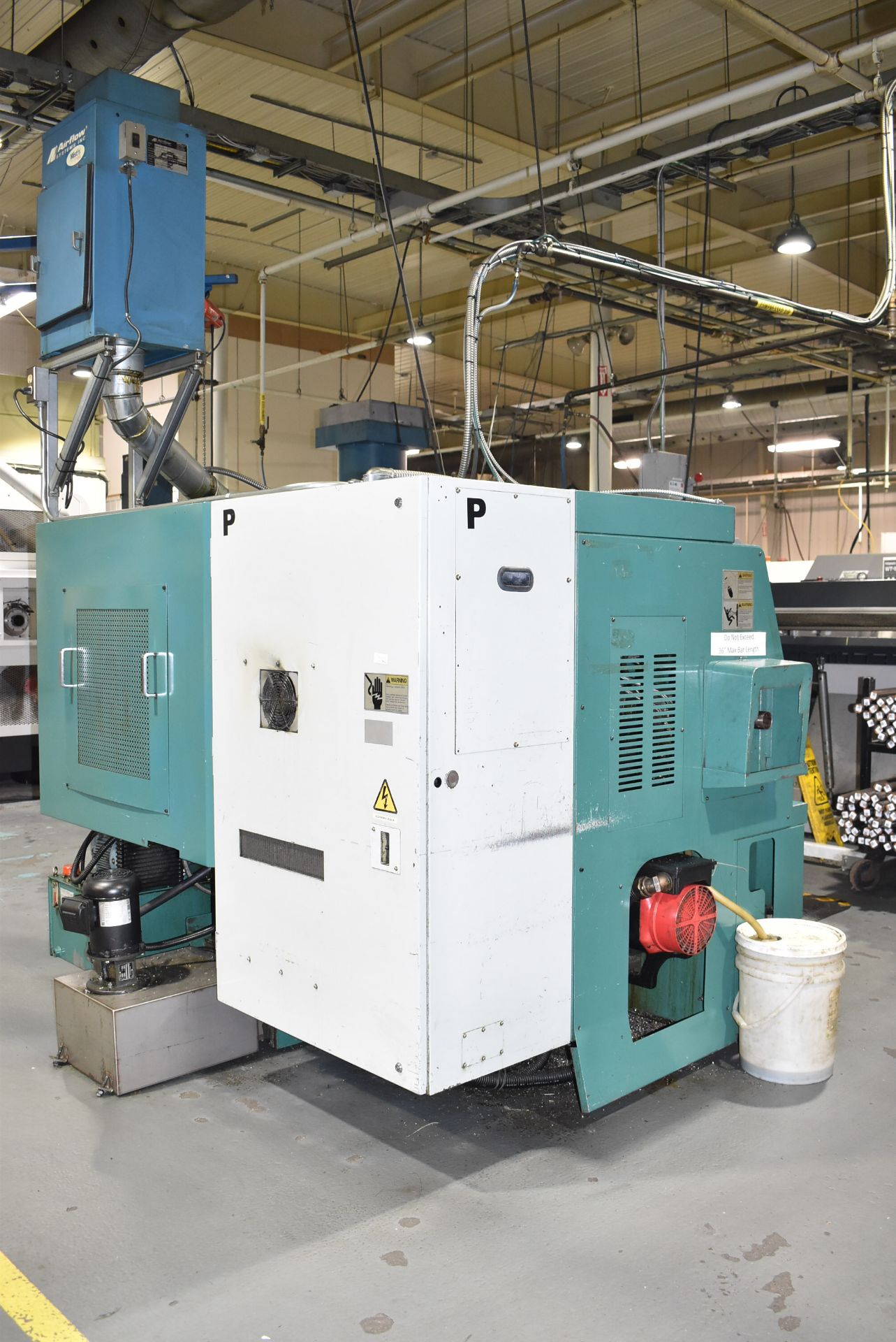 NAKAMURA-TOME SC-150 OPPOSED-SPINDLE CNC TURNING CENTER WITH FANUC SERIES 18I-T CNC CONTROL, 8" MAIN - Image 11 of 13
