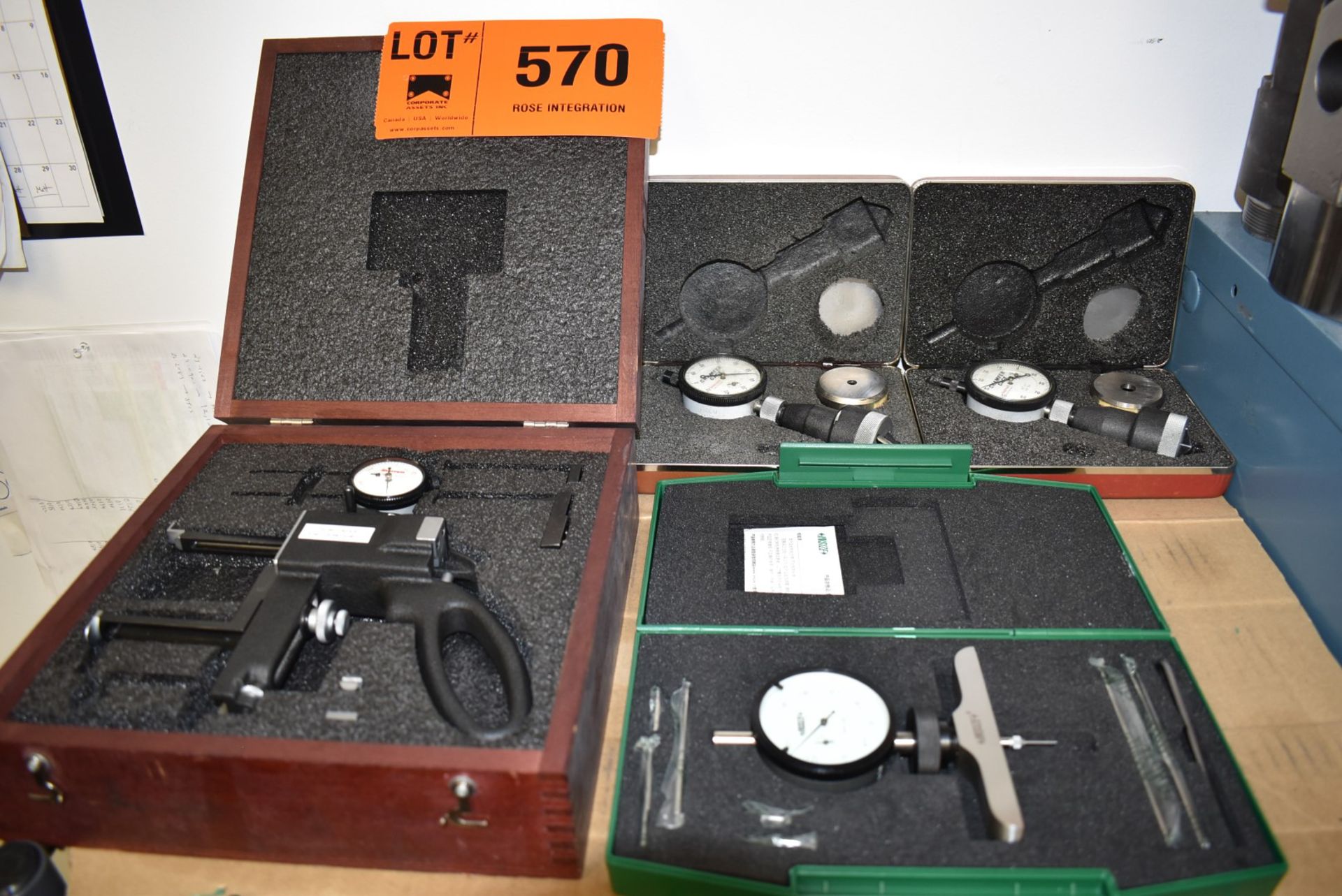 LOT/ SNAP GAGES & DIAL-TYPE DEPTH GAGES