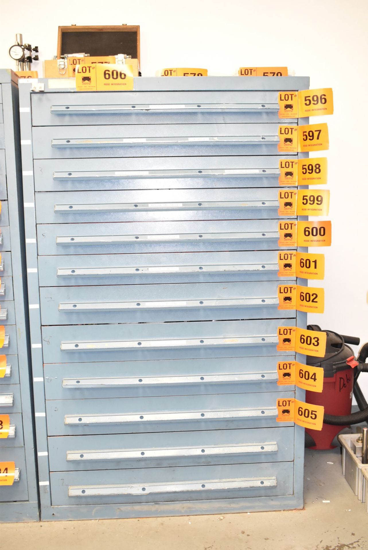 12-DRAWER TOOL CABINET, S/N N/A (NO CONTENTS - DELAYED DELIVERY)