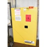 JUSTRITE FLAMMABLE STORAGE CABINET, S/N N/A