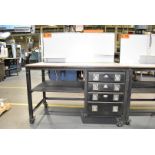 ROLLING SHOP TABLE, S/N N/A (NO CONTENTS)