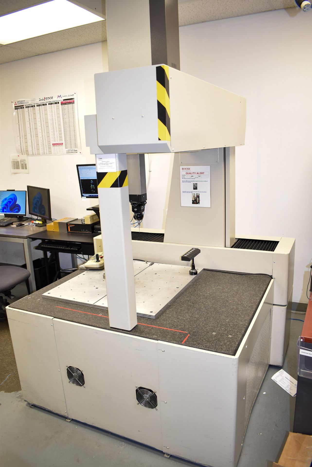 MITUTOYO A707 BRIGHT APEX A707 COORDINATE MEASURING MACHINE WITH 28" X 28" X 24" MEASURING ENVELOPE, - Image 9 of 12