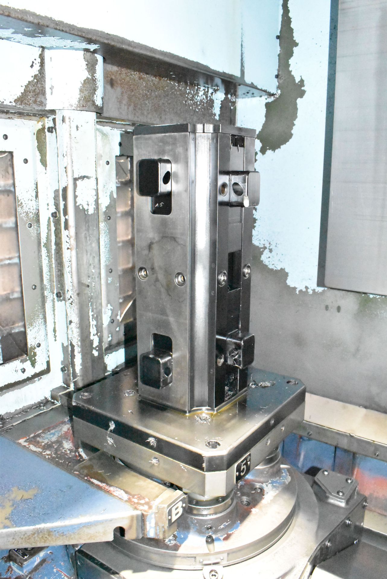 MATSUURA (2000) ES 450 H2 TWIN-PALLET HIGH-SPEED CNC HORIZONTAL MACHINING CENTER WITH FANUC SERIES - Bild 3 aus 13