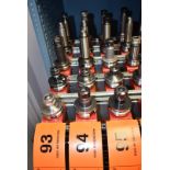 LOT/ (5) BT 40 TOOL HOLDERS