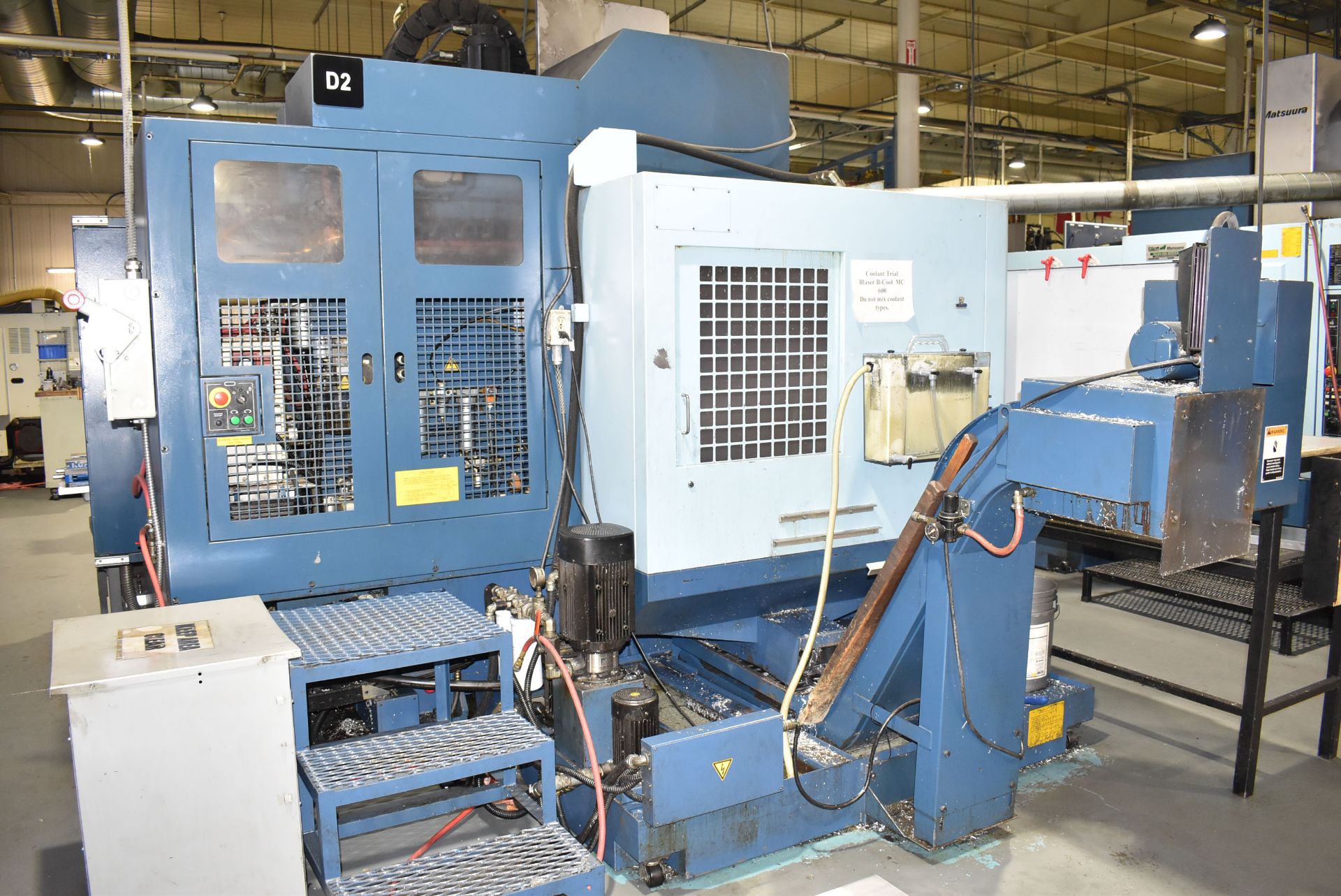 MATSUURA (2000) RA-4G TWIN-PALLET HIGH-SPEED CNC VERTICAL MACHINING CENTER WITH YASNAC J300M CNC - Image 13 of 13