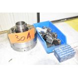 LOT/ SMW AUTOBLOK 3-JAW CHUCK WITH CHUCK JAWS & ACCESSORIES