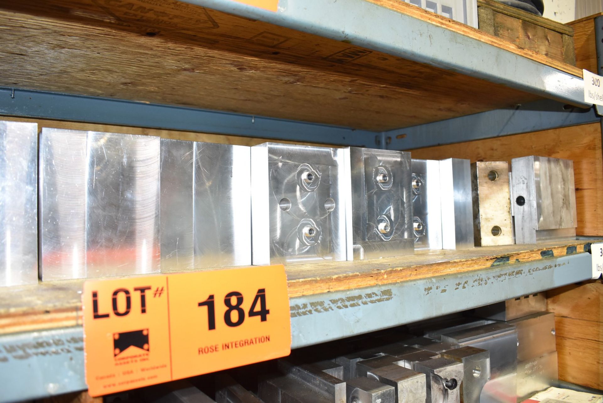 LOT/ CONTENTS OF SHELF CONSISTING OF CHICK VISE JAWS - Image 3 of 3