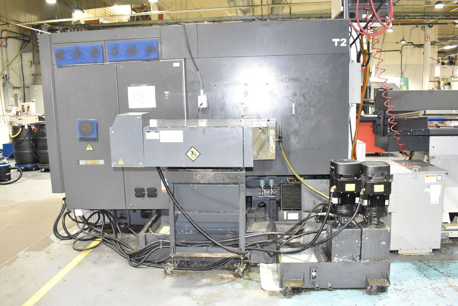 NAKAMURA-TOME WT-250 II MULTI-AXIS OPPOSED SPINDLE AND TWIN TURRET CNC MULTI-TASKING CENTER WITH - Image 10 of 15