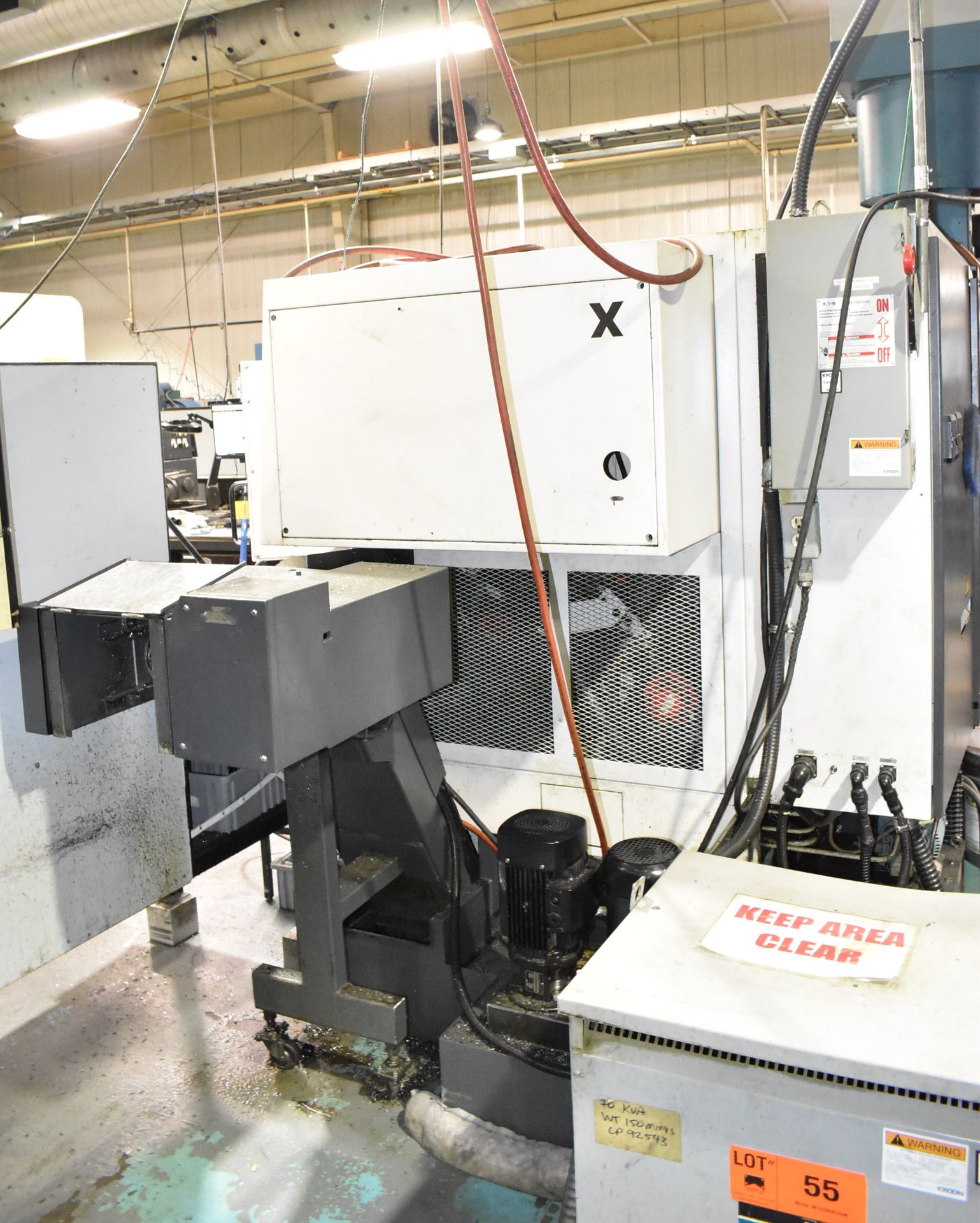 NAKAMURA-TOME (2005) WT-100 MMYS MULTI-AXIS OPPOSED SPINDLE AND TWIN TURRET CNC MULTI-TASKING CENTER - Image 13 of 17